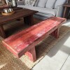 Banco Boatwood, rojo Banco Boatwood, rojo