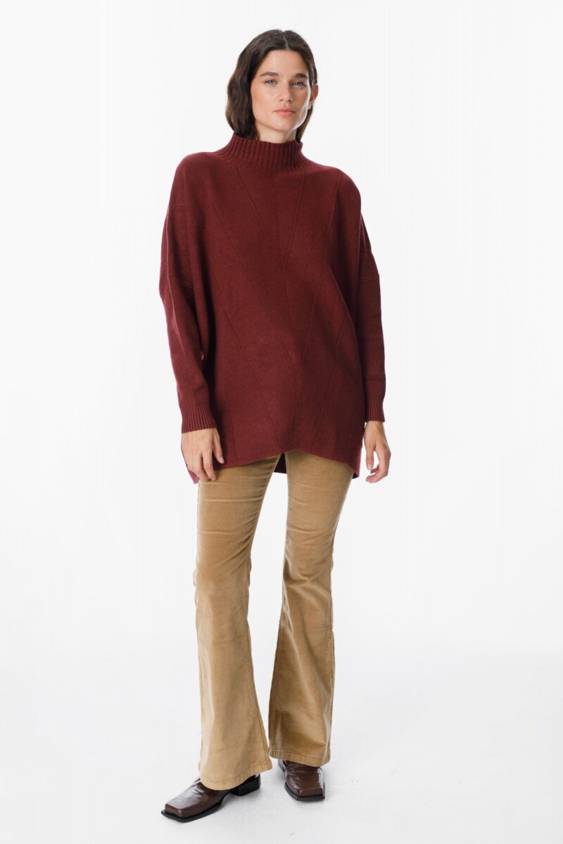 Sweater Luna Bordeaux