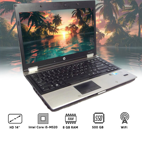 Notebook Hp Elitebook 8440p I5 8gb Ram 500gb 14" NOTEBOOK RFPL HP 8440P I5/8/500/14"