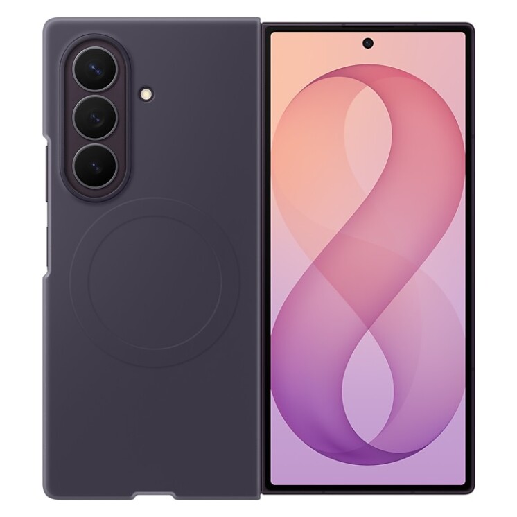 Galaxy Z Fold 8 Ultra Silicone Magnet Violet