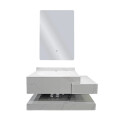 CONJUNTO DE BAÑO HABITARE MODELO SYM1026-80 / MUEBLE + BACHA + ESPEJO CON LUZ Conjunto De Baño Habitare Modelo Sym1026-80 / Mueble + Bacha + Espejo Con Luz