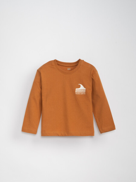 Remera estampa Surf Curdo