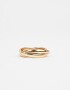 Anillos Medianos y Grandes De metal Anillo De Metal - Dorado