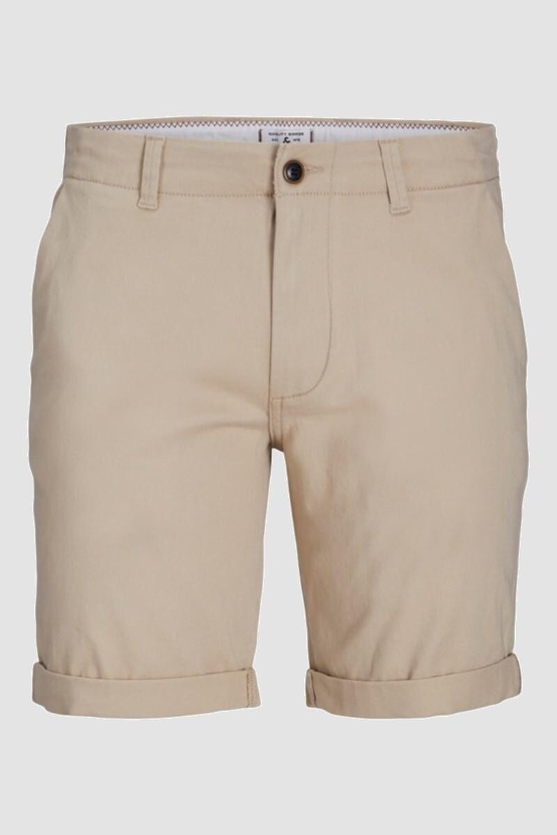 Short Dave Chino Regular Fit Oxford Tan