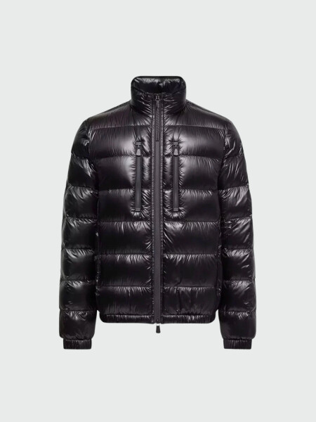 MONCLER - Campera Corta Orres Negro