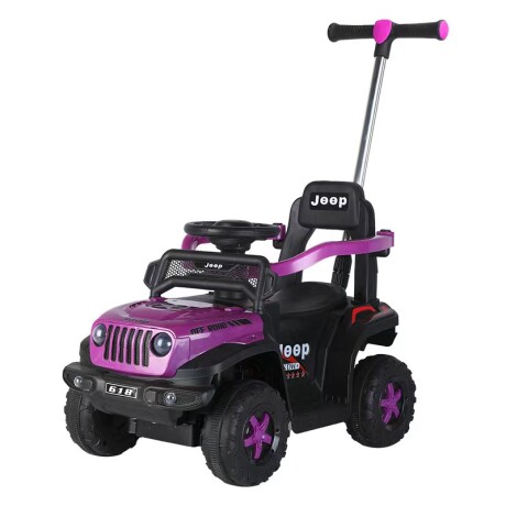 Jeep a Bateria Y Push Car 2 en 1 VIOLETA Jeep a Bateria Y Push Car 2 en 1 VIOLETA