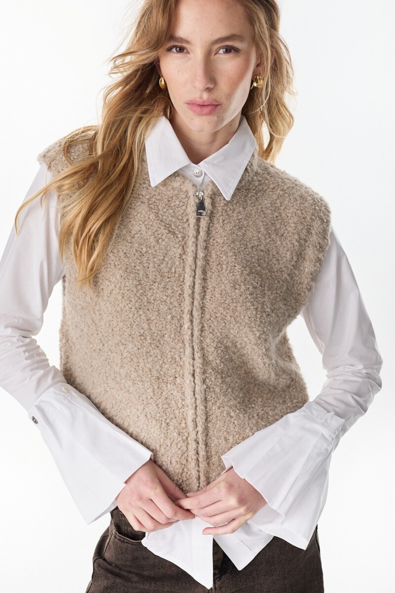 Chaleco Rue Beige