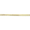 Pulsera cubana - Oro bajo -Sin Piedra-PU8098 sinpiedra