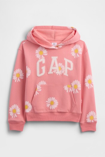 Canguro Logo Gap Niña Coral Floral Print