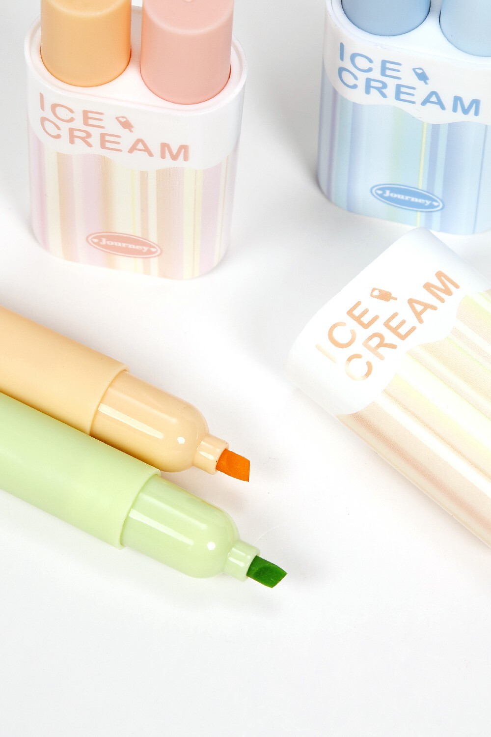 Resaltador Set X 3 Un, Ice Cream Estampado 1