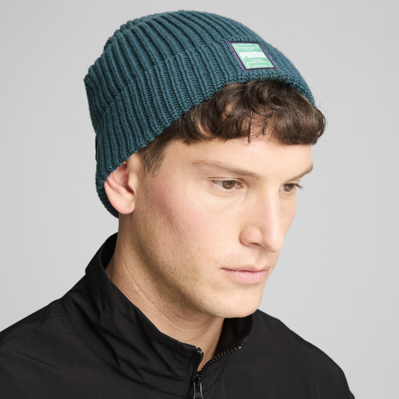 Gorro Puma Classic Mid Fit Beanie de Unisex - 025680 03 Verde