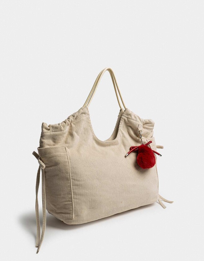 Shopper Carteras Medianas - Blanco Crudo
