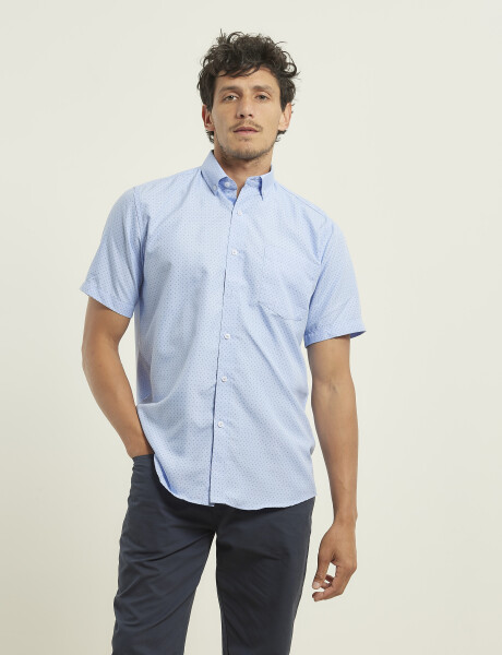 012475 CAMISA HARRINGTON URBAN Celeste/azul