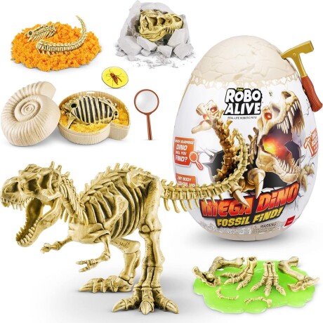 Figura Robo Alive Huevo Dino Fosil Mini con Sorpresa 001