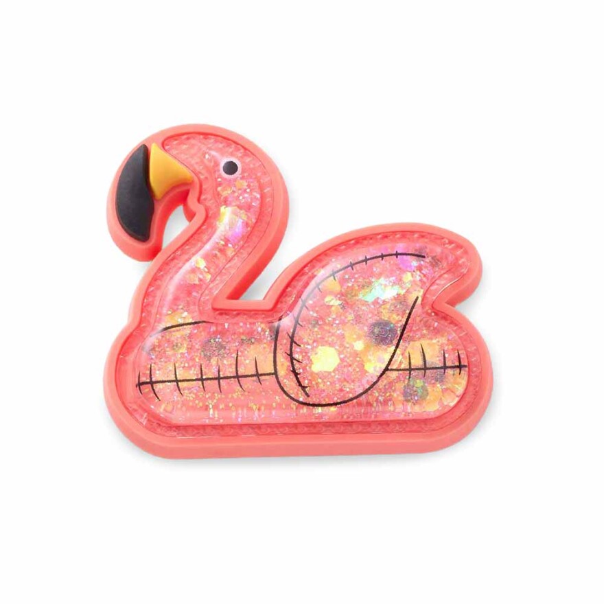 Jibbitz Squish Flamingo Floatie Multicolor