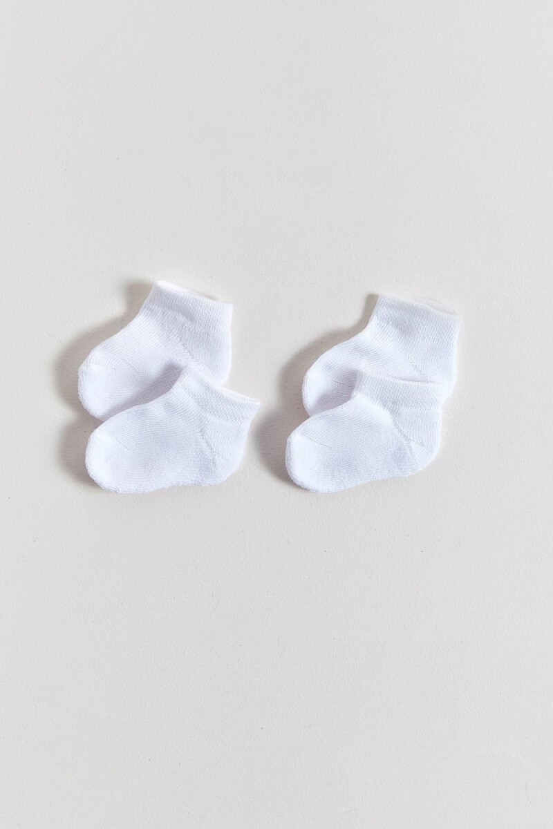 SET X2 MEDIA TENIS Blanco