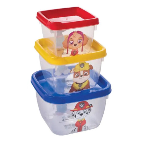 Vianda Licencia x 3 Paw Patrol