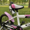 Bicicleta Urbana Infantil Rodada 16 Con Rueditas y canasto Rosa
