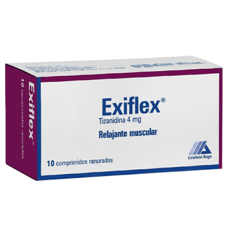 Exiflex 4mg 10 Comprimidos Exiflex 4mg 10 Comprimidos