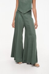 Pantalon Solar Verde Petroleo