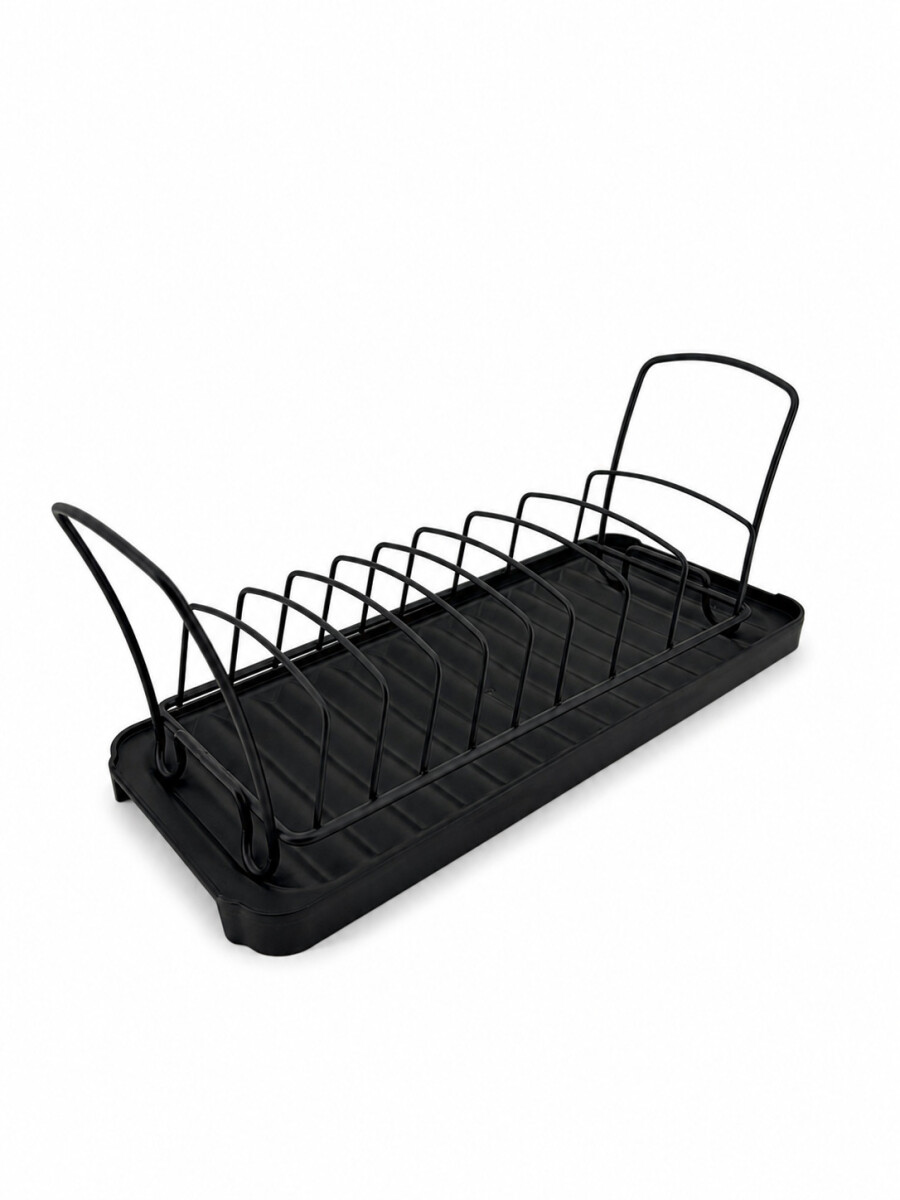 ESCURRIDOR PARA PLATOS - NEGRO 