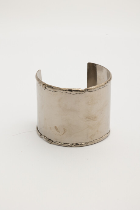 Melted Cuff Plateado