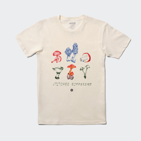 Remera Stance Forager Beige