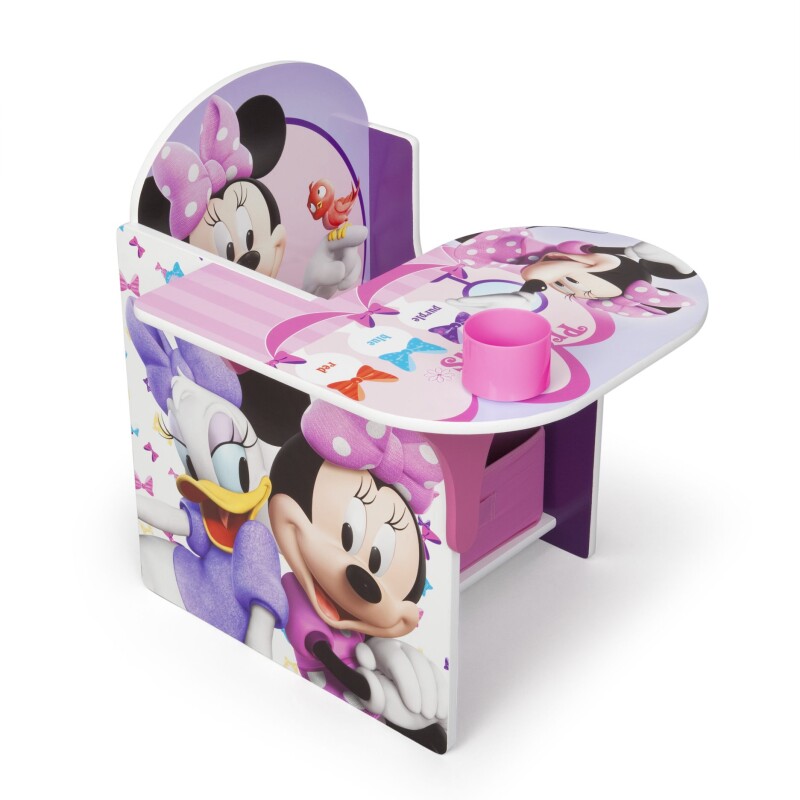 Escritorio con silla y almacenamiento Minnie Mouse Disney Escritorio con silla y almacenamiento Minnie Mouse Disney