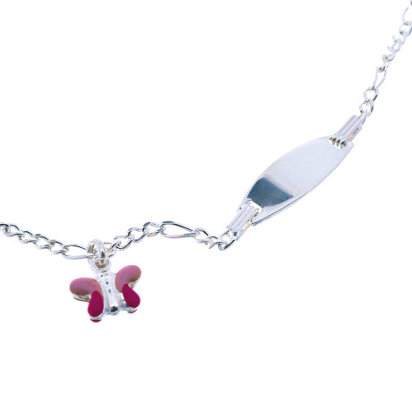 Pulsera de identidad de plata 925 niña. Pulsera de identidad de plata 925 niña.