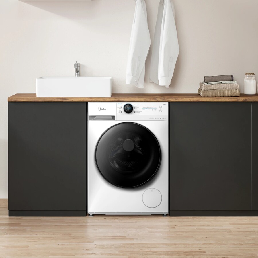 Lavasecarropas frontal inverter 11Kg/7Kg Midea MF200D110WB/W Lavasecarropas frontal inverter 11Kg/7Kg Midea MF200D110WB/W