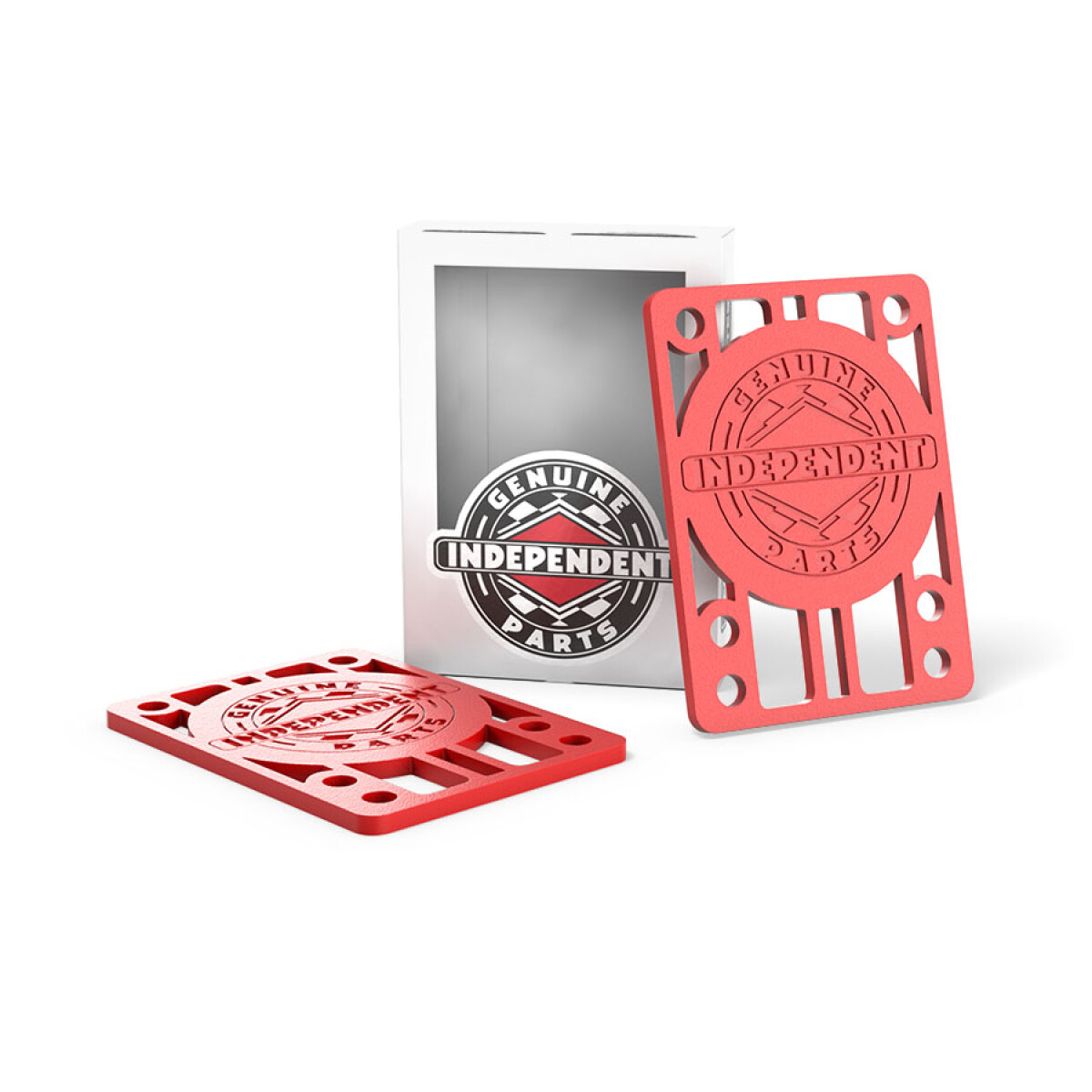 Risers Pads Independent 1/8" Red 