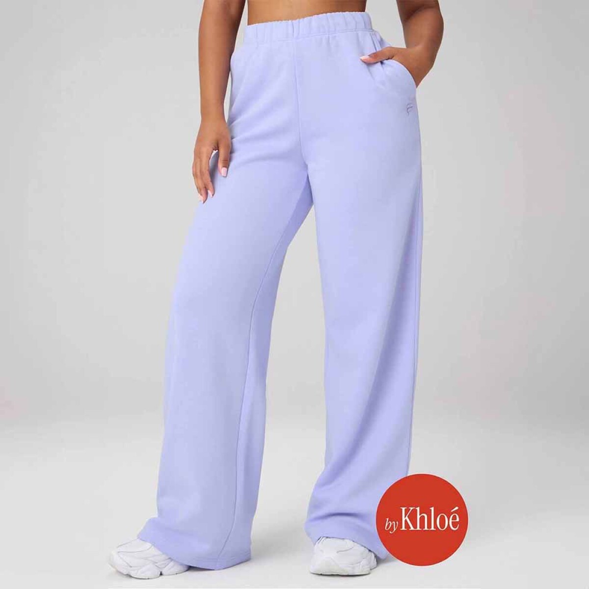 Pantalón Wide Leg Cozy Fleece Sweatpant Mujer 