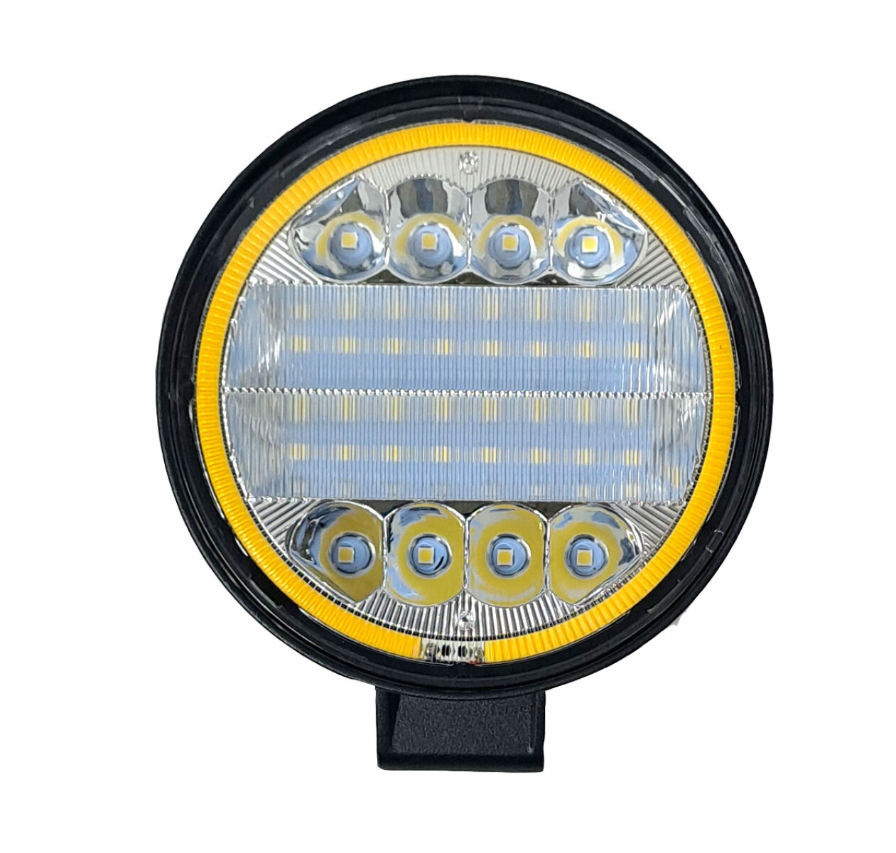 FARO LED - REDONDO 11CM C/ ARO AMBAR SEÑALERO - 