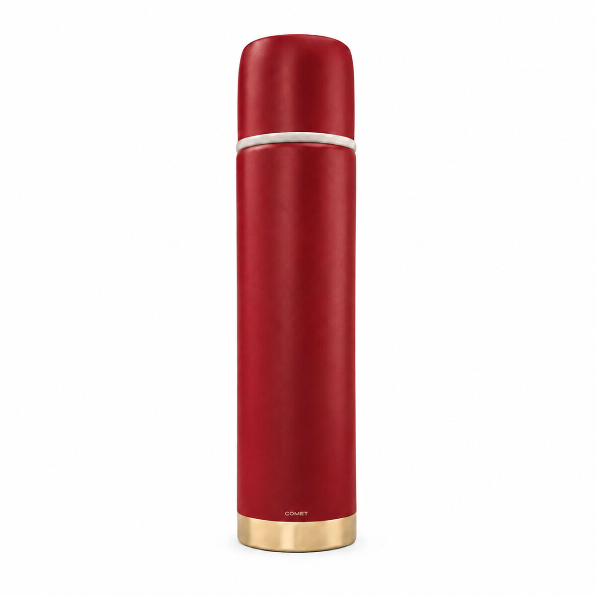 Termo Bala Acero Inoxidable 750Ml Mantiene Frío Calor Comet - Bordó 