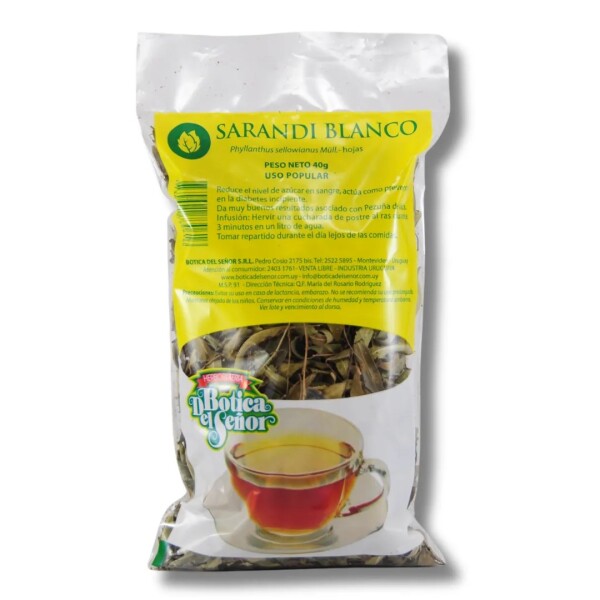 Sarandí Blanco 40gs - Botica del Señor Sarandí Blanco 40gs - Botica del Señor