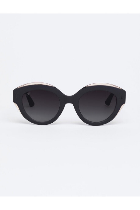 Tiwi Anne - 901 Bicolor Black / Pink With Burgundy Gradient Lenses