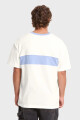 REMERA BAG DOG SHRAPNEL RINGER TEE B-blanco