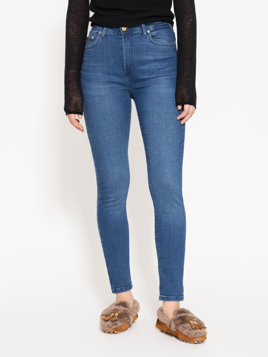 JEANS RITA GOLD BLUE 
