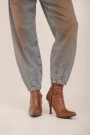 JEAN SLOUCHY LIGHT DIRTY Marron