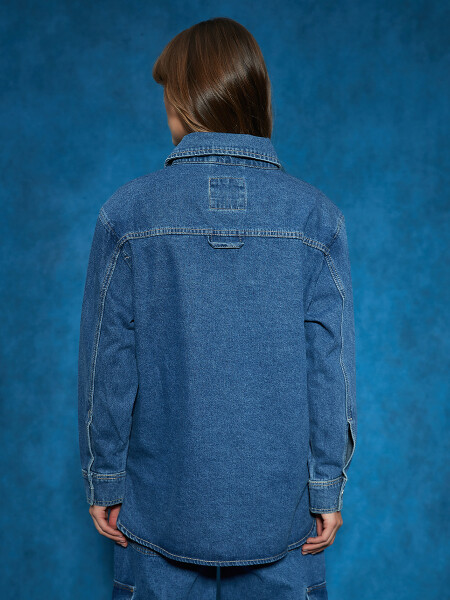 SOBRECAMISA LEIDEN AZUL