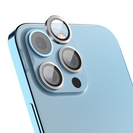 Protector lente de cámara iphone 14 pro / 14 pro max devia peak lens Sierra blue