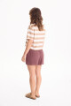 Short Cherry Marron