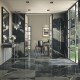 Porcelanato Marmolado Negro Pulido 80X160Cm Piso Pared GAMAS DE NEGRO