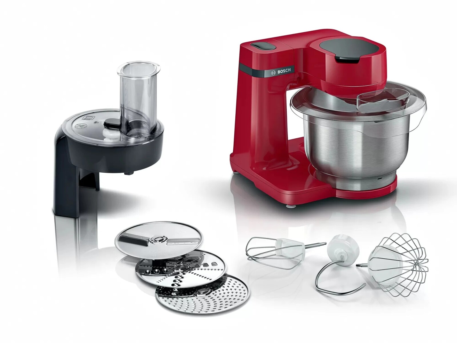 Robot de cocina Bosch MUMS2ER01 rojo 700W c/acc. 