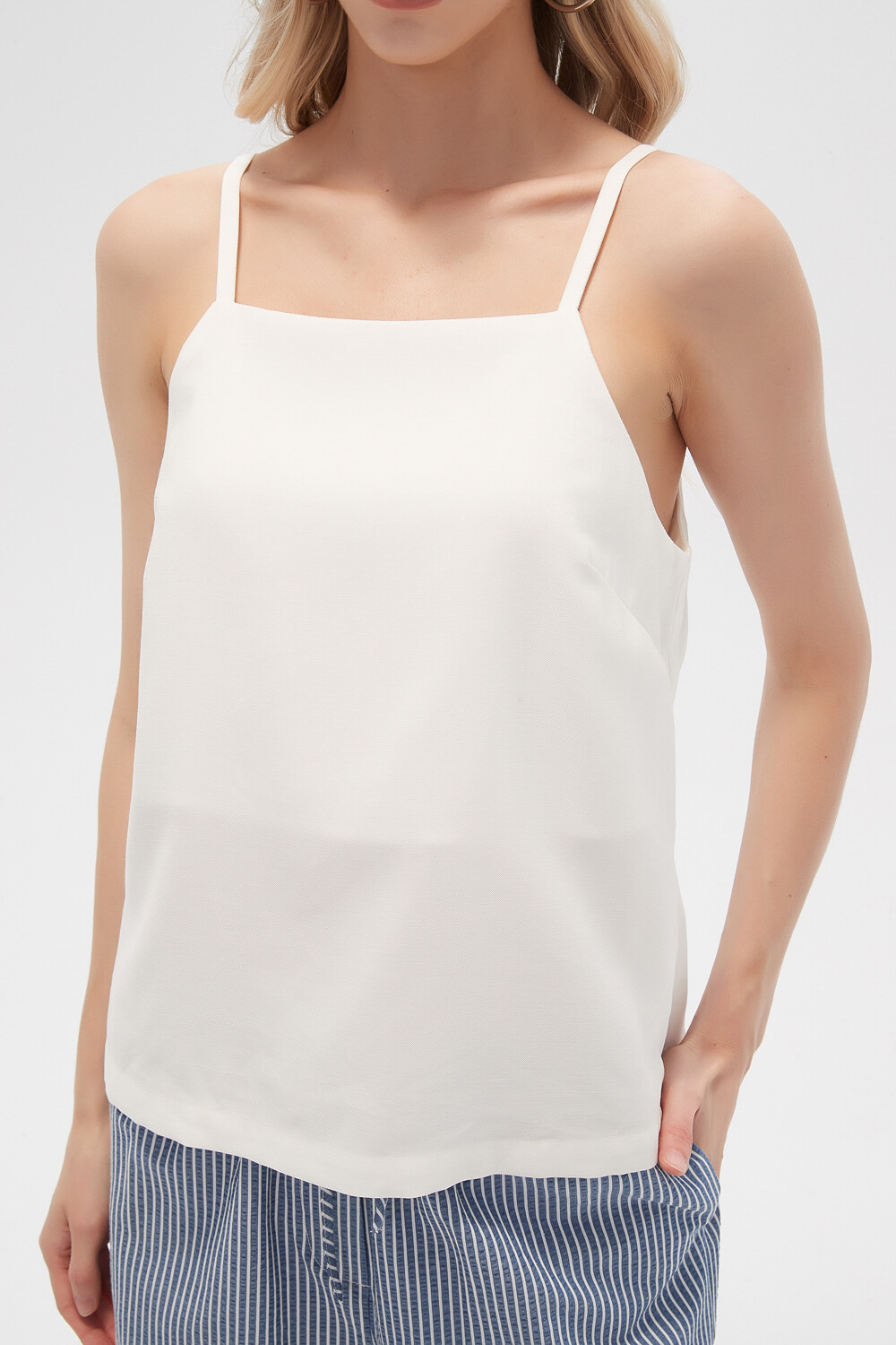 Musculosa Lucica Marfil / Off White