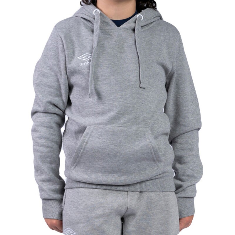 Canguro Infantil Umbro C/ Capucha Junior Gris