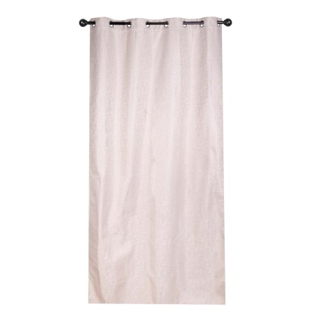 CORTINA POLIESTER NATURAL-BEIGE C/ANILLAS AISLANTE