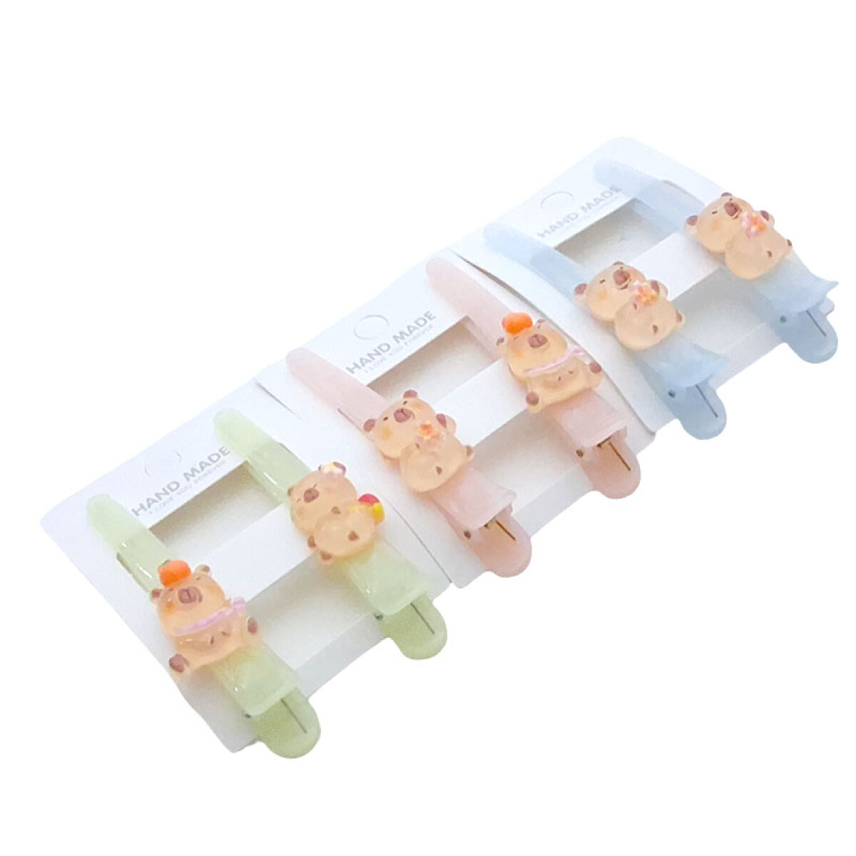 Broches pinzas para el cabello 2pcs Capi - Broches Pinzas Para El Cabello 2pcs Capi 