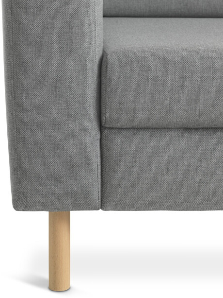 Sofá SVALBARD chaise longue gris claro Sofá SVALBARD chaise longue gris claro