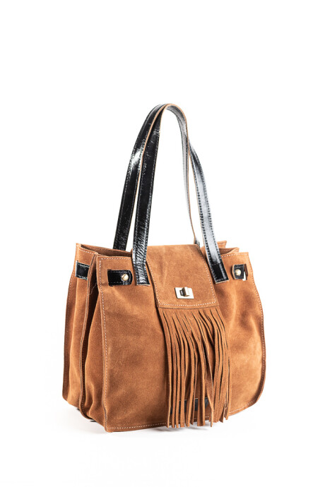 Cartera Oxford Óxido Gamuza